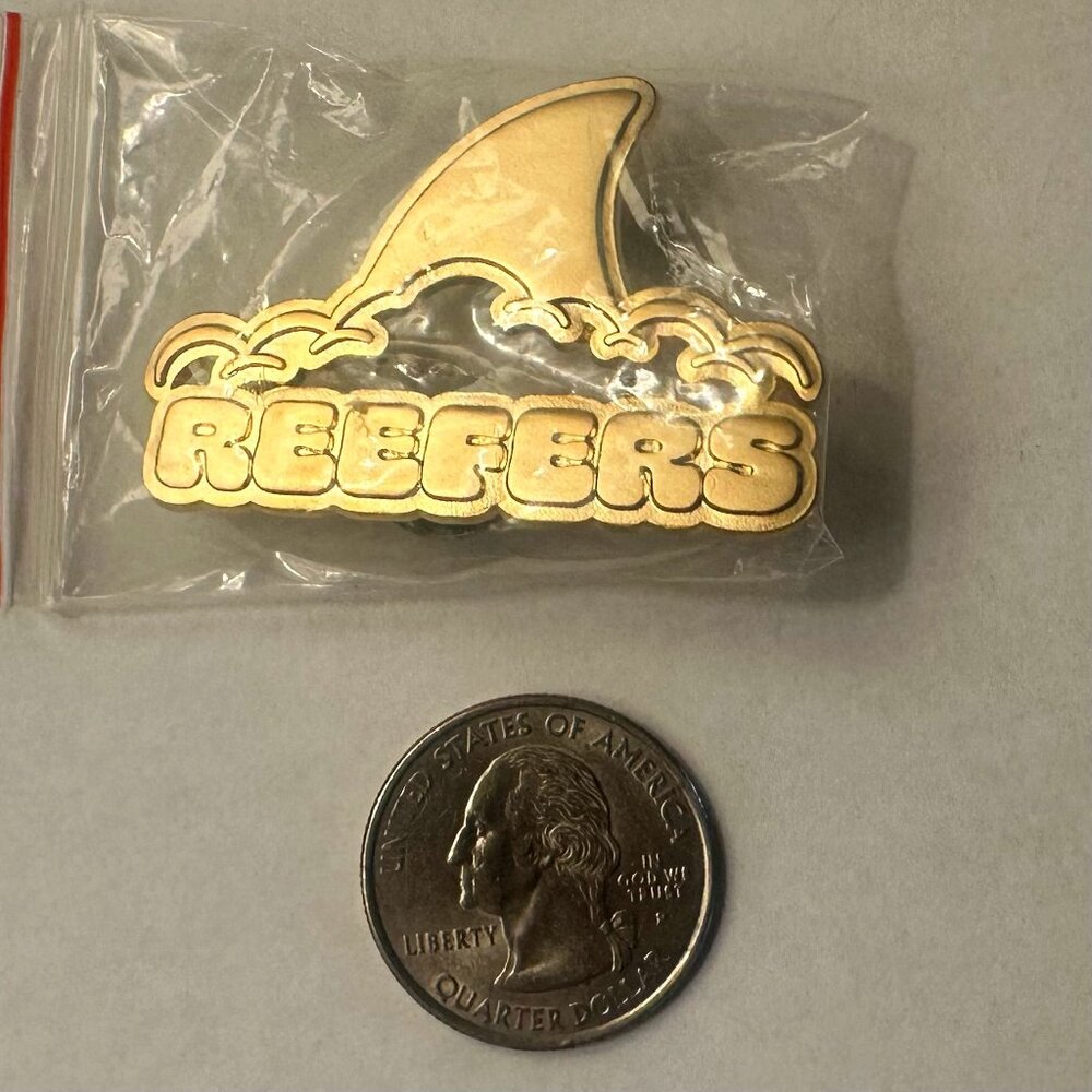 RARE Tom Marshall (PHISH) Under the Scales podcast collectors REEFERS pin